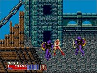 une photo d'Ã©cran de Golden Axe 2 sur Sega Megadrive